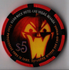 limited edition holiday casino chip from The Hard Rock Casino